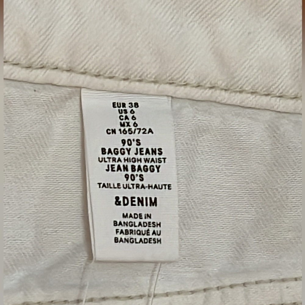 H&M 90’s Baggy Jeans Ultra High Waist